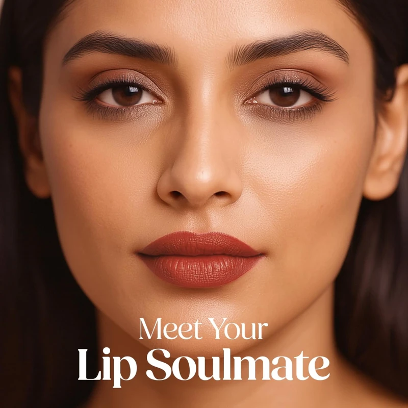 Hilary Rhoda Matte Love Non Transfer Liquid Lipstick | Lightweight & Matte Finish | Waterproof Lipstick for Women | Long Lasting & Non-Drying Lipstick | 5ml (Money Brown - Shade 18) thumbnail 3